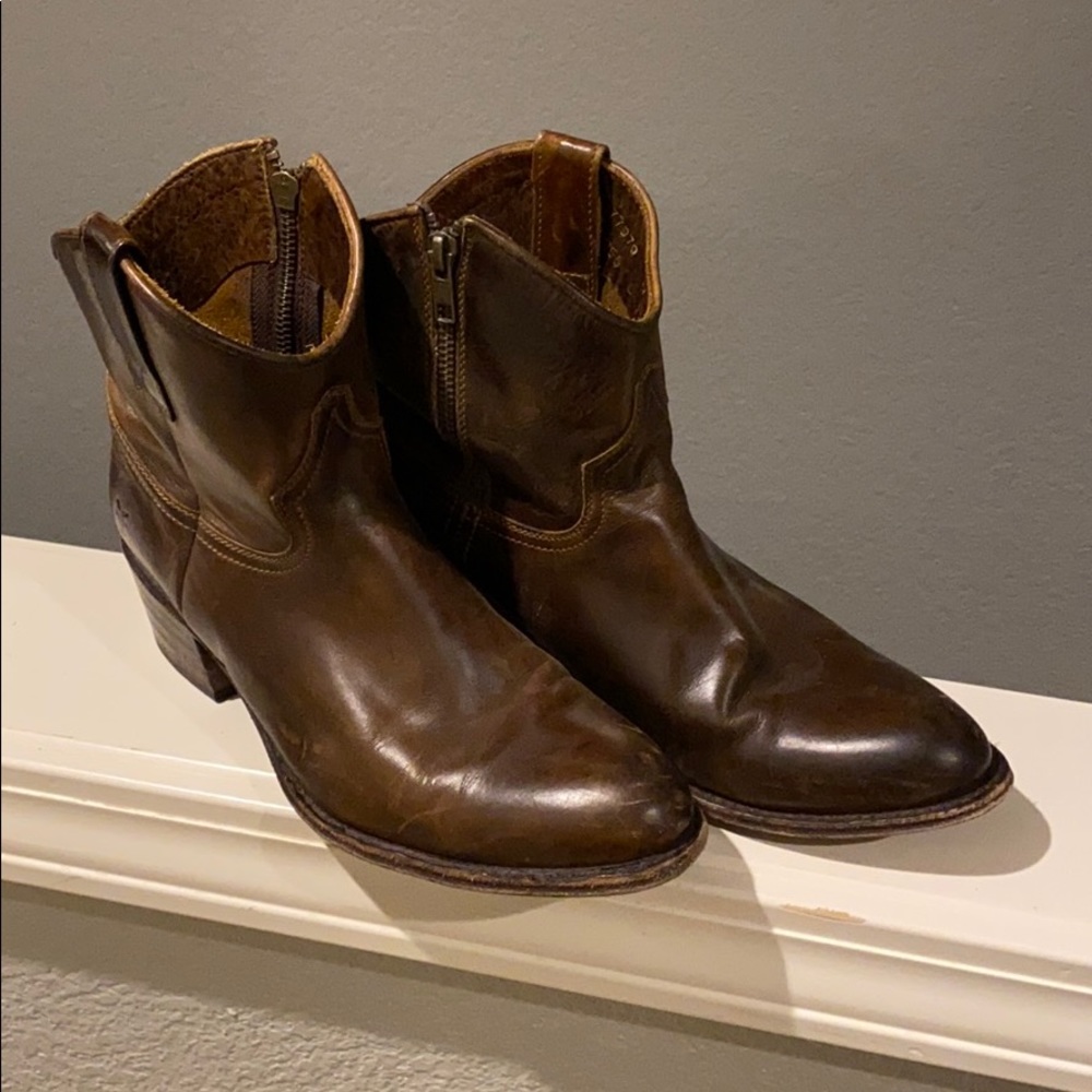 Frye ankle booties